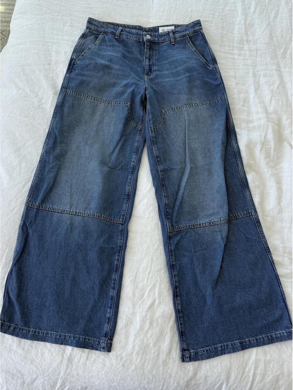AG Stella Low Rise Palazzo Jeans - Picture 2 of 5